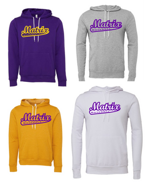 MATRIX BASEBALL FANWEAR 2025 ADULT BELLA CANVAS OUTERWEAR LOGO 1