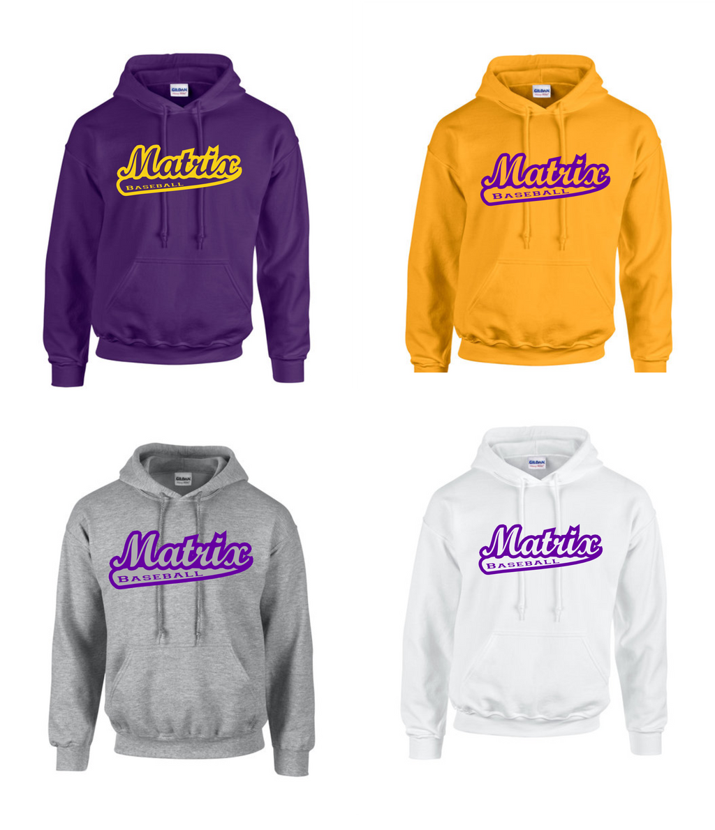 MATRIX BASEBALL FANWEAR 2025 ADULT COTTON OUTERWEAR LOGO 1