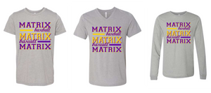 MATRIX BASEBALL FANWEAR 2025 BELLA CANVAS LOGO 2