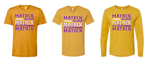 MATRIX BASEBALL FANWEAR 2025 BELLA CANVAS LOGO 2