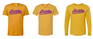 MATRIX BASEBALL FANWEAR 2025 BELLA CANVAS LOGO 1
