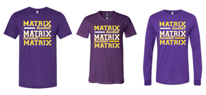 MATRIX BASEBALL FANWEAR 2025 BELLA CANVAS LOGO 2