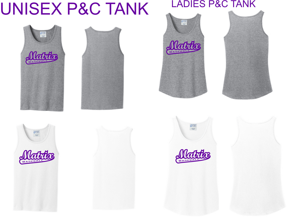 MATRIX BASEBALL FANWEAR 2025 MUSCLE TANK TOPS