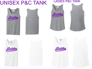 MATRIX BASEBALL FANWEAR 2025 MUSCLE TANK TOPS