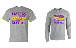 MATRIX BASEBALL FANWEAR 2025 COTTON LOGO 2