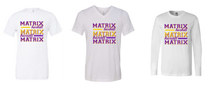 MATRIX BASEBALL FANWEAR 2025 BELLA CANVAS LOGO 2