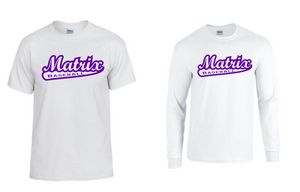 MATRIX BASEBALL FANWEAR 2025  COTTON LOGO 1