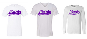 MATRIX BASEBALL FANWEAR 2025 BELLA CANVAS LOGO 1