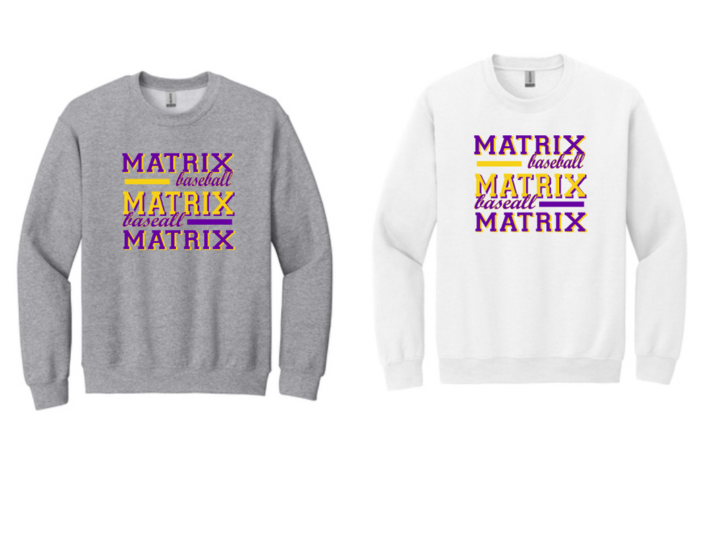 MATRIX BASEBALL FANWEAR 2025 YOUTH COTTON OUTERWEAR LOGO 2