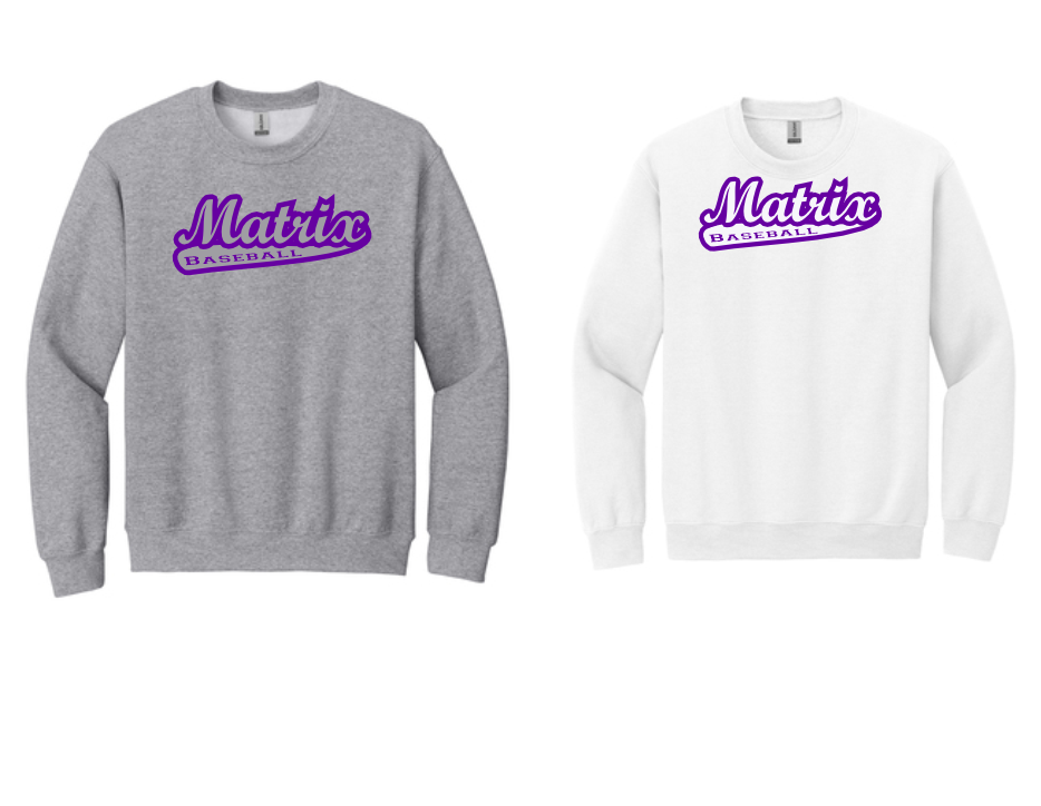 MATRIX BASEBALL FANWEAR 2025 YOUTH COTTON OUTERWEAR LOGO 1