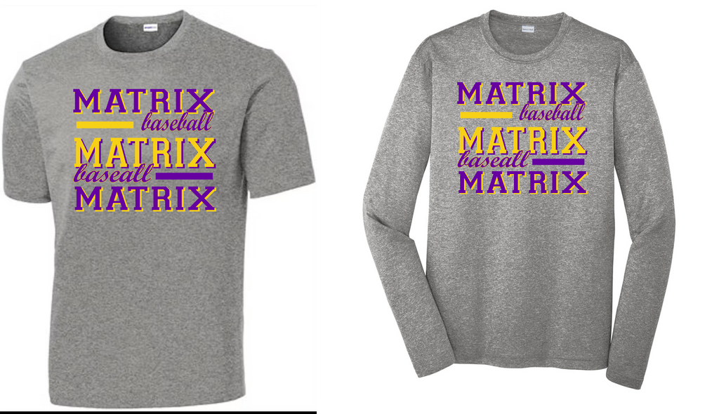 MATRIX BASEBALL FANWEAR 2025 DRI-FIT LOGO 2