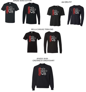 MIDLAND REBEL SPIRIT WEAR 25-26 7/14-8/15