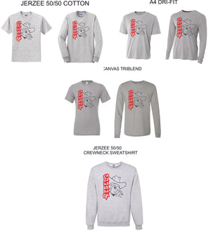 MIDLAND REBEL SPIRIT WEAR 25-26 7/14-8/15