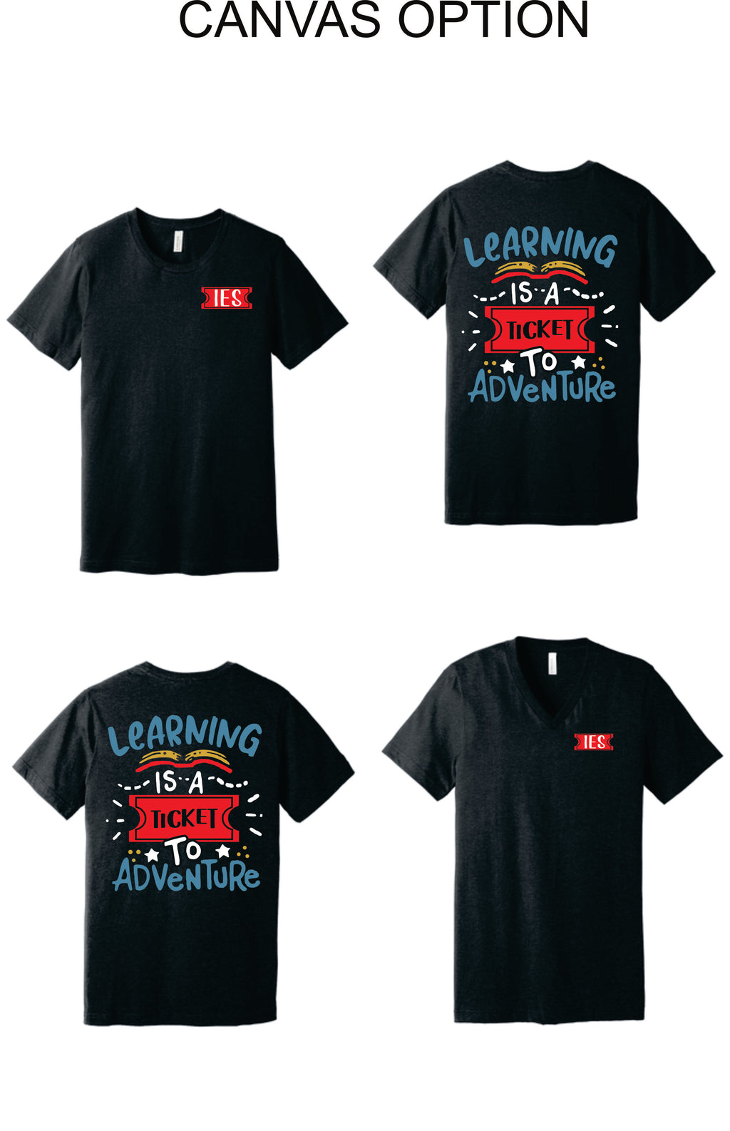 IES TEACHER LEARNING IS A TICKET SHIRT 23-24