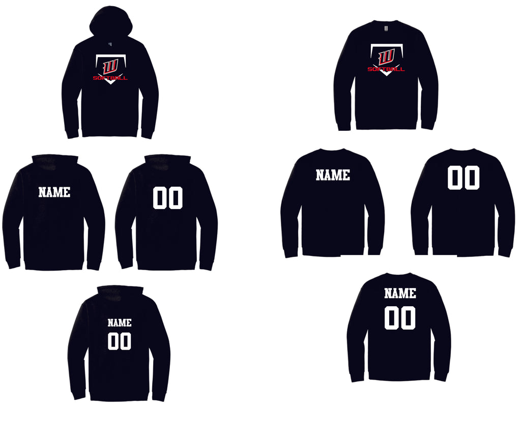 WAR SOFTBALL 14U FANWEAR 2025 CANVAS OUTERWEAR OPTIONS