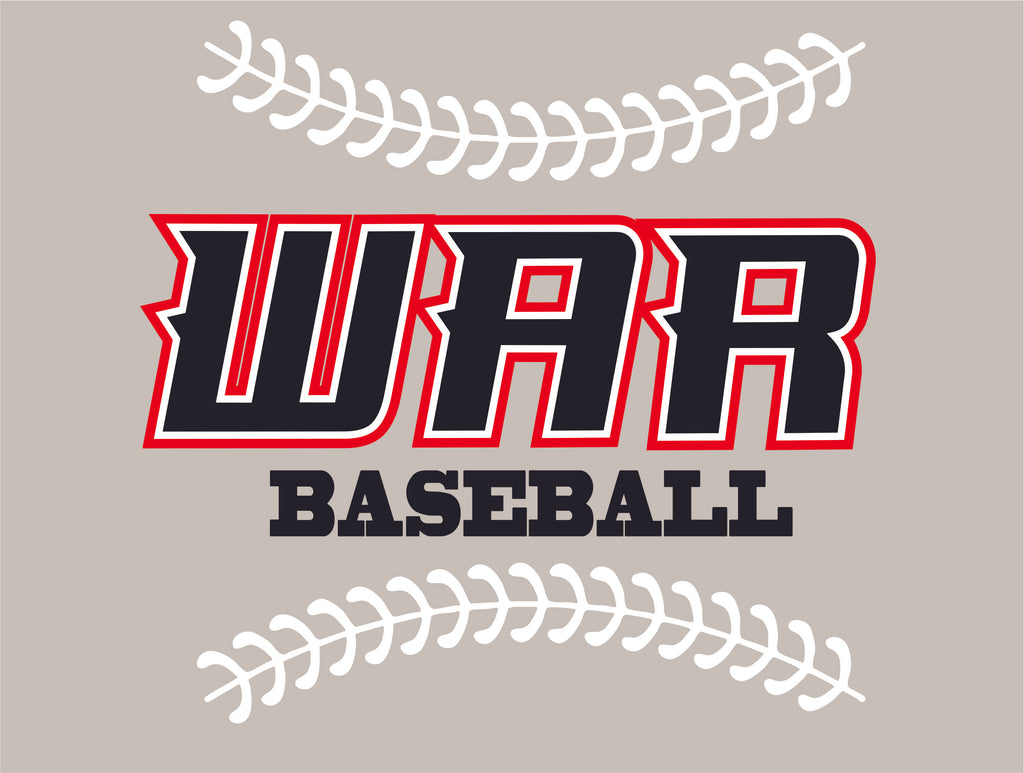 WAR 9U BASEBALL TEAM FAN GEAR