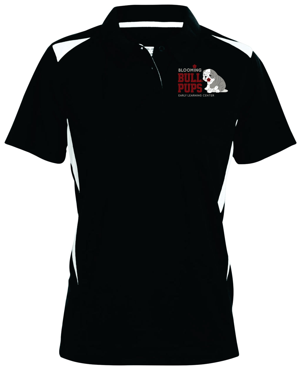 BLOOMING BULLPUP ADULT  DRI FIT POLOS